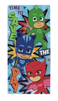 image of PJ Masks Save the Day Beach Towel