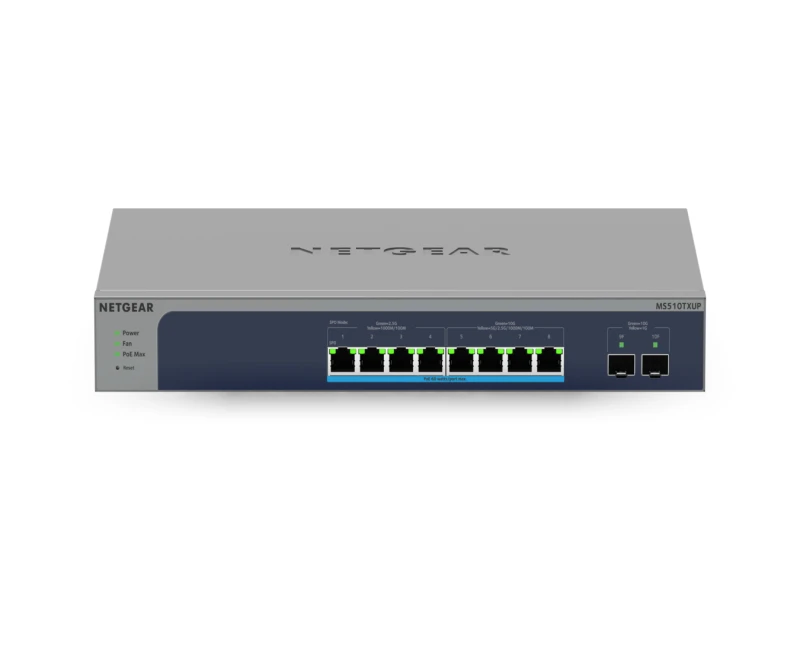 Image of Netgear MS510TXUP network switch Managed L2/L3/L4 10G Ethernet (100/10