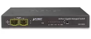 image of GSD-1002M - Managed - L2/L4 - Gigabit Ethernet (10/100/1000) - Full duplex - Power over Ethernet (PoE)