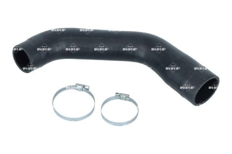 Image of NRF 166398 Turbocharger Hose NBR (nitrile butadiene rubber) NBR (nitrile butadiene rubber) Charger Intake Hose (3314)