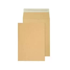 Image of Q-Connect Gusset Envelope 352x250x25mm Manilla B4 Pack of 125 KF08898