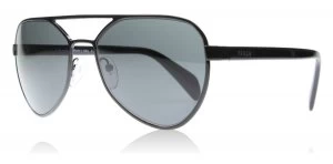 image of Prada Type Sunglasses Black 7AX1A1 58mm