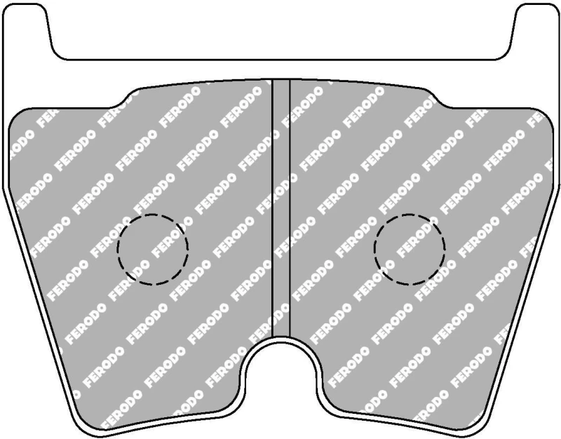 Image of Brake pad set FERODO RACING FCP1664W