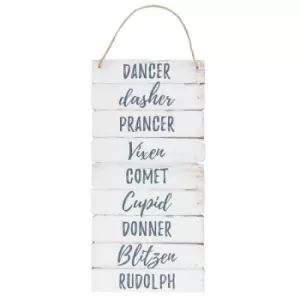 Image of Winter Magic Reindeer Name Plaque