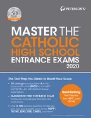 Image of master the catholic high school entrance exams 2020