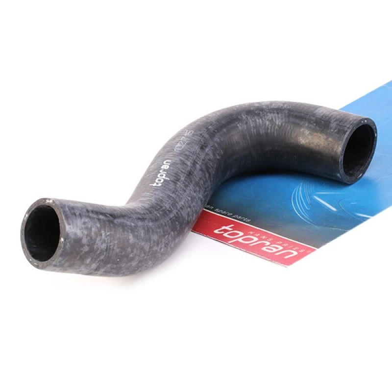 Image of TOPRAN 102 715 Radiator Hose Rubber with fabric lining, Lower Rubber with fabric lining Radiator Hose (475)