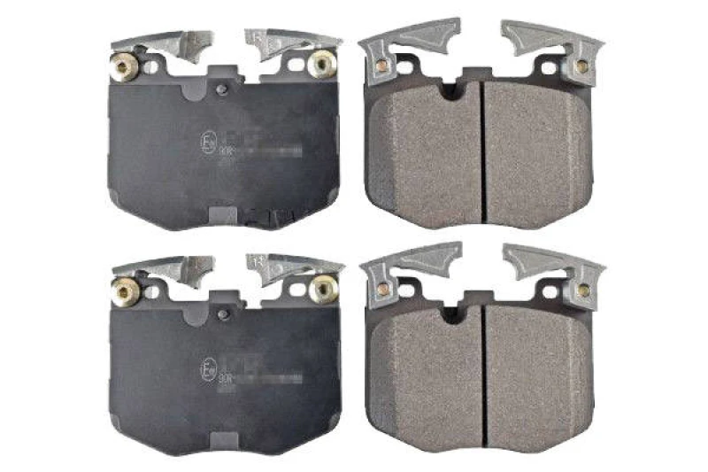 Image of SWAG 33 10 7632 Brake pad set Front Axle, prepared for wear warning indicator Brake Pad Set,disc brake (402)