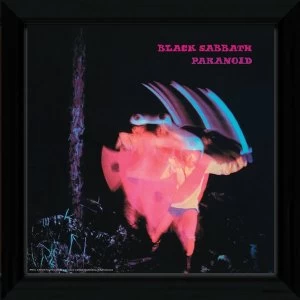 image of Black Sabbath Paranoid Framed Album Cover