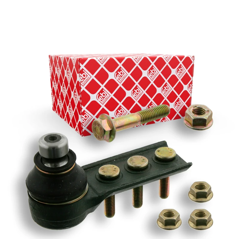 Image of FEBI BILSTEIN 14758 Ball joint Front Axle Right, with fastening/mounting material Support-/Steering Link (2462)