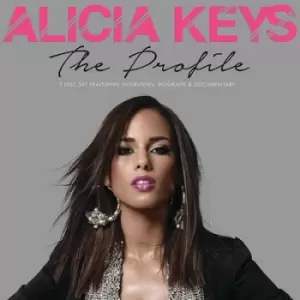 Image of The Profile 2 Disc Set Featuring Interviews Biograph & Documentary by Alicia Keys CD Album