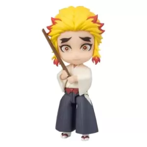 Image of Demon Slayer: Kimetsu no Yaiba Figuarts mini Action Figure Senjuro Rengoku 9 cm