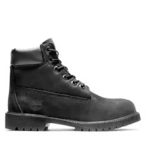Image of Timberland Kids 6" Premium Waterproof Boots - Black - UK 12.5 Kids