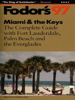 Image of Miami and the Keys Book