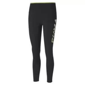 Puma Fold Up Tights Womens - Black