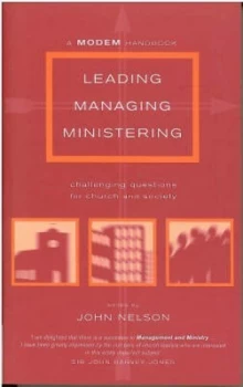 Image of Leading Managing Ministering by J. Nelson Book