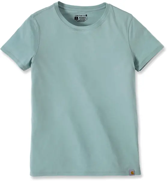 Image of Carhartt Relaxed Fit Lightweight Crewneck Ladies T-Shirt, green, Size XS for Women