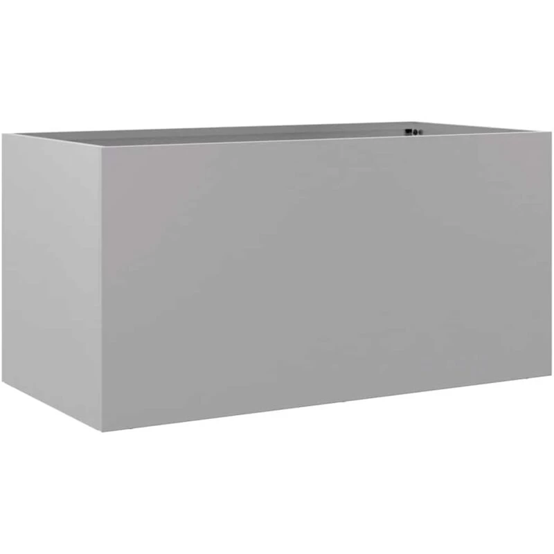 Image of VIDAXL Planter Silver 62x30x29cm Galvanised Steel Vidaxl 8721012364523