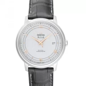 image of De Ville Prestige Co-Axial 39.5mm Automatic Silver Dial Stainless Steel Mens Watch