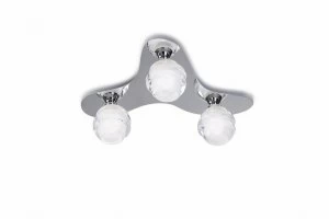 Image of Ceiling 3 Light G9 ECO, Polished Chrome