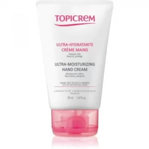 image of Topicrem UH BODY Ultra-Moisturizing Hand Cream Moisturizing Cream for Dry and Chapped Hands 50ml