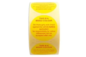 Image of Power-TEC 91413 Colour Disclaimer Label