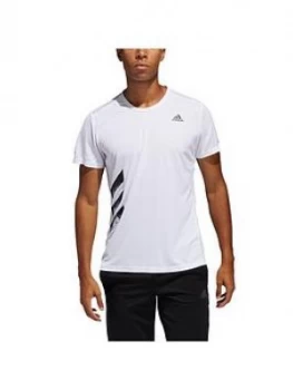 Image of Adidas Run It T-Shirt - White
