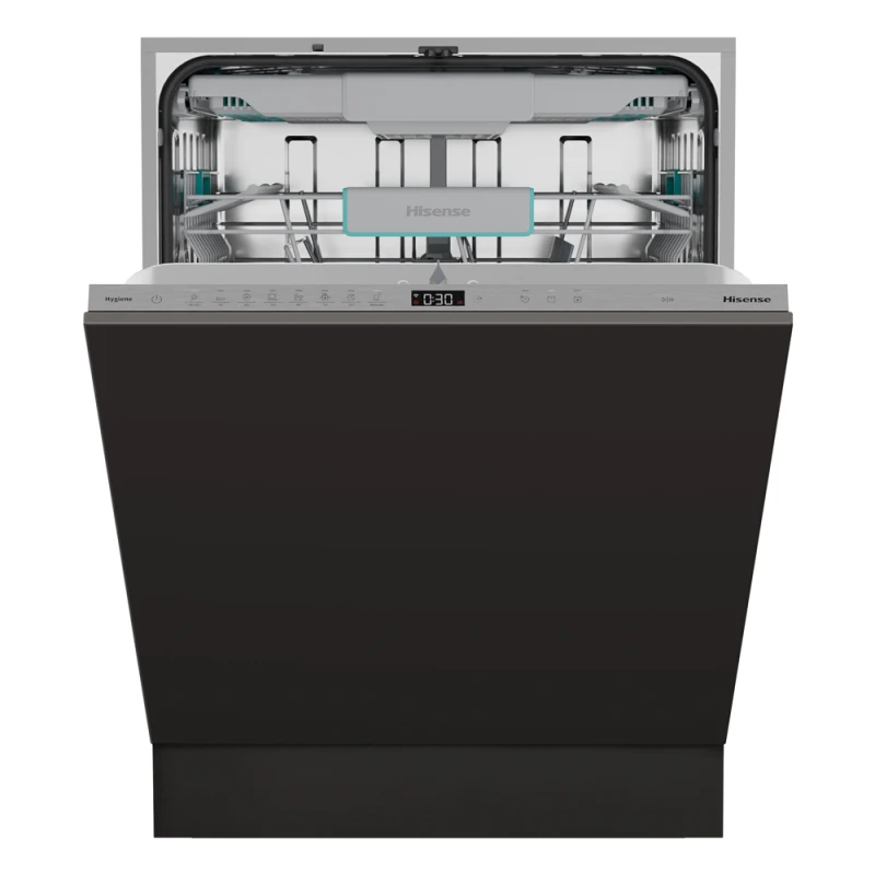 Image of Hisense Integrated Dishwasher - Smart WiFi A-Rated Silver control panel HV673A60UK -