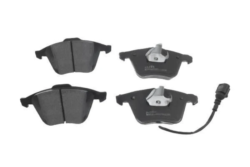 Image of Blue PRINT ADV184207 Brake pad set Front Axle, incl. wear warning contact, with piston clip Brake Pad Set,disc brake (402)