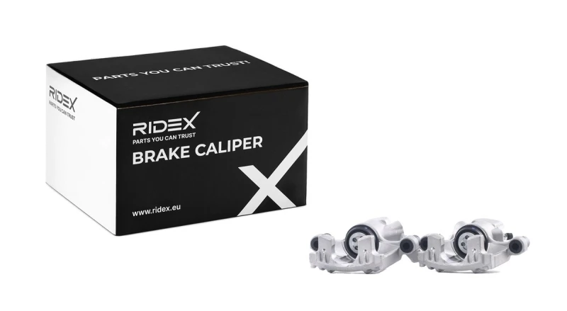 Image of RIDEX 78B1859 Brake caliper Rear Axle, without holder Aluminium Brake Caliper (78)