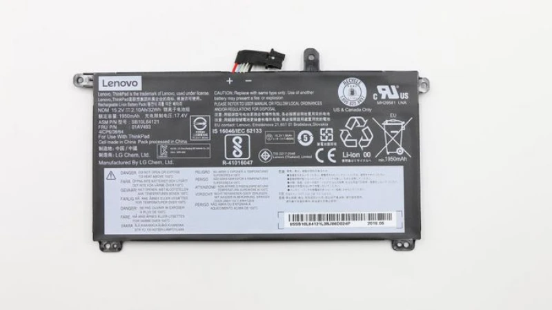 Image of Lenovo 01AV493 notebook spare part Battery
