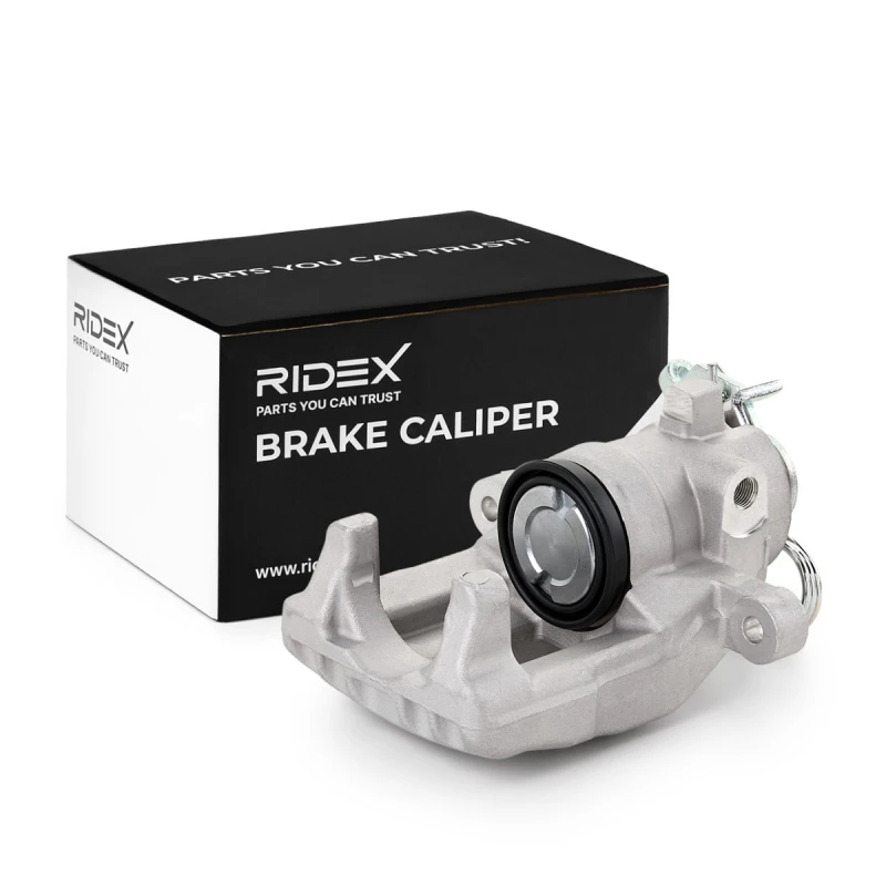 Image of RIDEX 78B0178 Brake caliper Rear Axle, without holder Aluminium Brake Caliper (78)