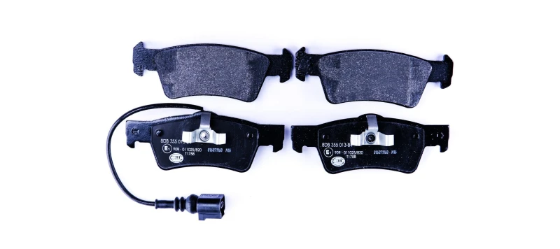 Image of HELLA Brake pad set HELLA 8DB 355 013-841