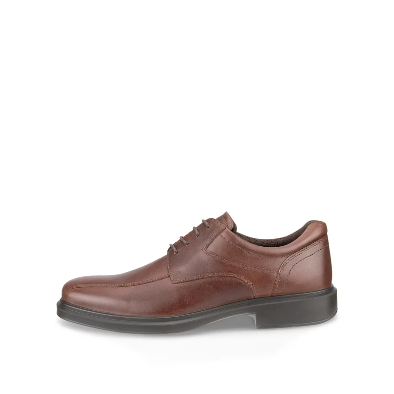 Image of Ecco Helsinki 2 500174 Leather Mens Lace Up Shoes - Mink - Size:UK 10