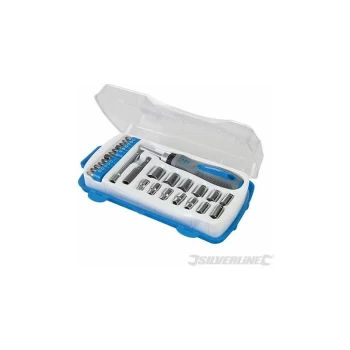 image of Silverline - Socket & Driver Set 28pce