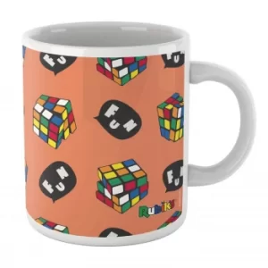 image of Rubik's Cube Fun Speech Bubble Mug