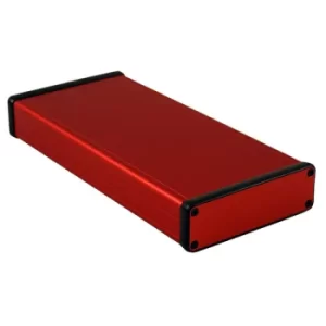 Image of Hammond 1455L2201RD Extruded Aluminium Enclosure 220 x 103 x 30.5m...