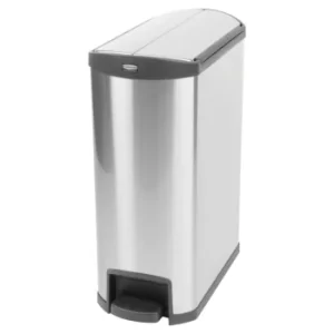 Image of Slim Jim 90L/24G End Step Metal Step-on Black