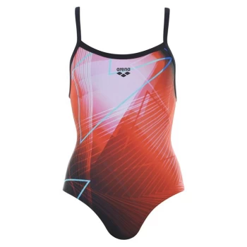 Image of Arena Firelight Swimsuit Ladies - Black
