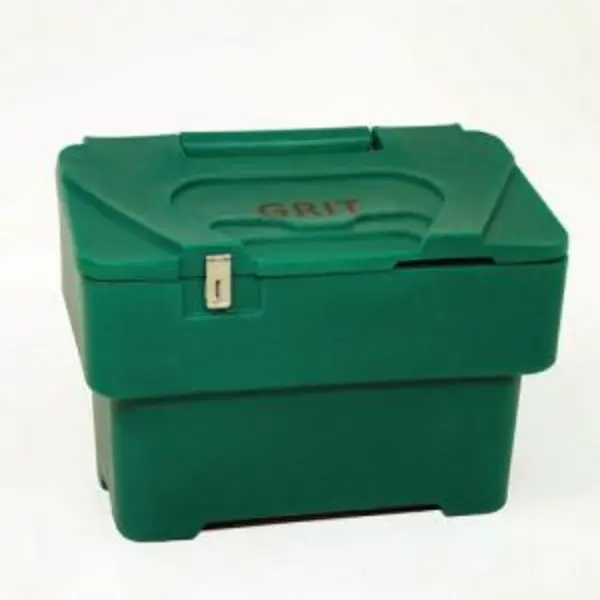 Image of ESE Direct 115L Lockable Green Grit Bin 394672 Grit Bins
