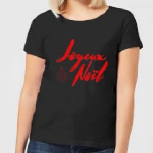 Image of Joyeux Noel 2 Womens T-Shirt - Black - 3XL - Black