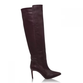 image of Reiss Reiss Zinnia Boot - Purple Calf