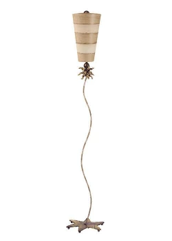 Image of 1 Light Floor Light Gold, E27