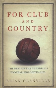 Image of For Club and Country by Brian Glanville Paperback
