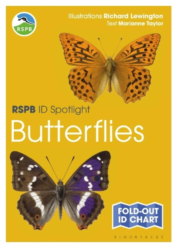 Image of RSPB ID Spotlight - Butterflies Fold-out book or chart