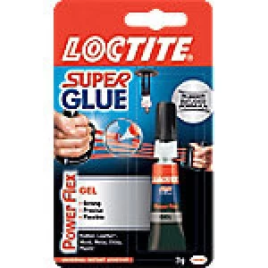 image of Loctite Super Glue Power Flex Gel Transparent 3g