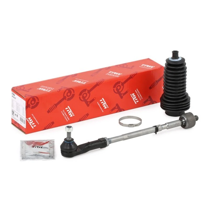 Image of TRW JRA537 Tie Rod Front Axle Right, with accessories Rod Assembly (284)