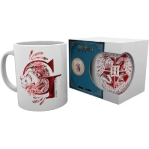 Image of Harry Potter Gryffindor Monogram Mug