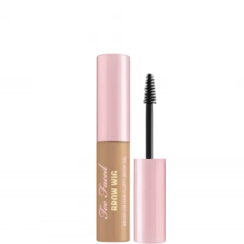 Image of Too Faced Brow Wig Brush On Hair Fluffy Brow Gel 5.5ml (Various Shades) - Natural Blonde
