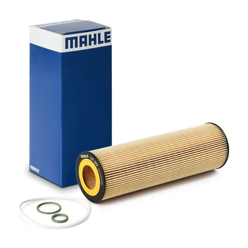 Image of MAHLE OX 562D Oil filter Filter Insert, with gaskets/seals Oil Filter (7)