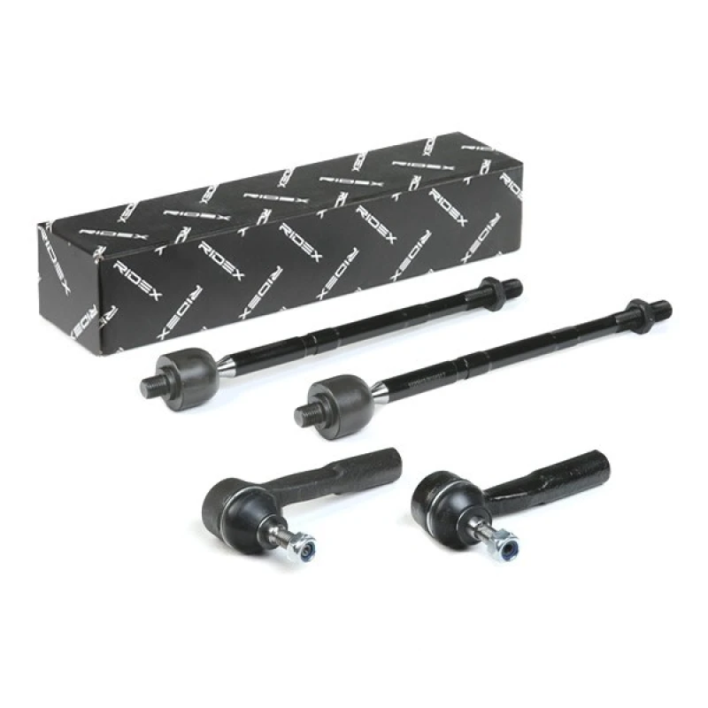 Image of RIDEX 770T0058 Repair Kit, tie rod with axle joint, Front Axle Right Repair Kit,tie rod (770)
